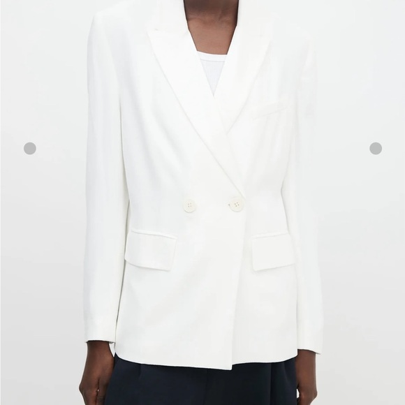 BNWOT ba&sh Women's Nidia White Blazer - Picture 4 of 4